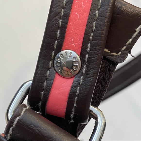 Y2K Pink & Brown Small/Mini Roots Purse - Picture 7 of 8